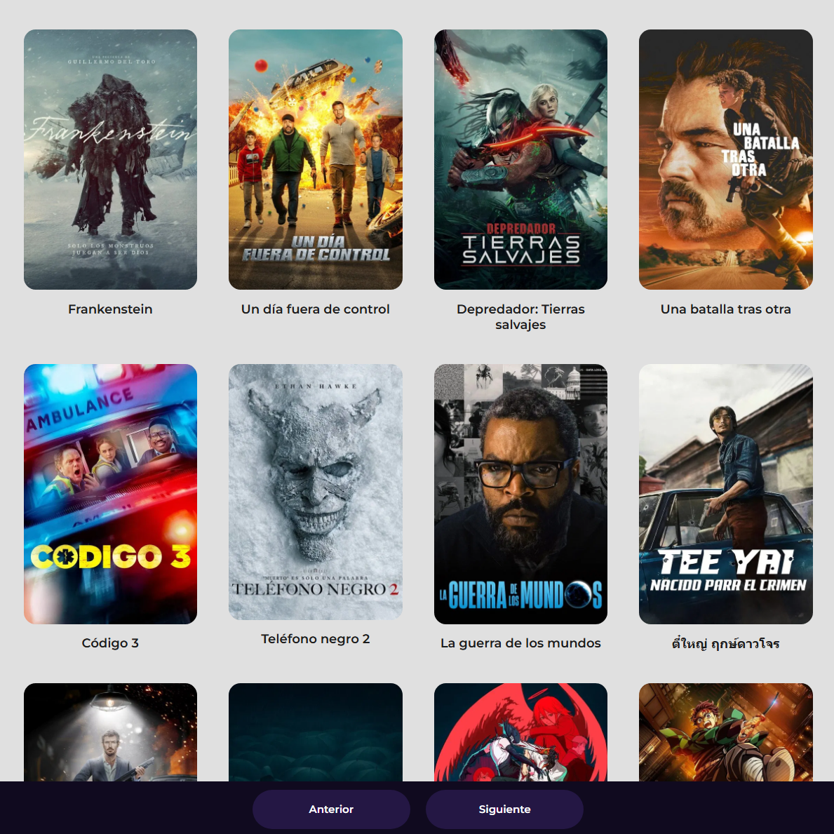 Listado de películas populares consumiendo la API de TMDb